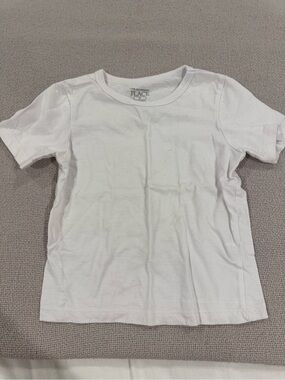 The Children's Place White Short Sleeve Crew Tee